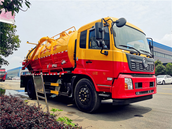 天锦15方清洗吸污车